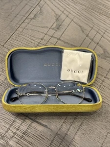 Gucci GG08800 003 Silver 51-18-140 ITALY MADE 9505 - Picture 1 of 9