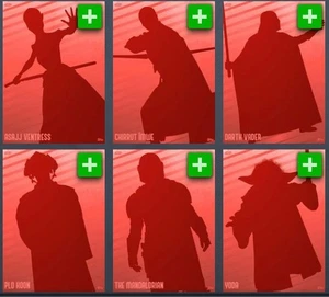 [DIGITAL] Topps Star Wars - Classic Silhouettes Daily 25 W1 - Red - Pick - Picture 1 of 1