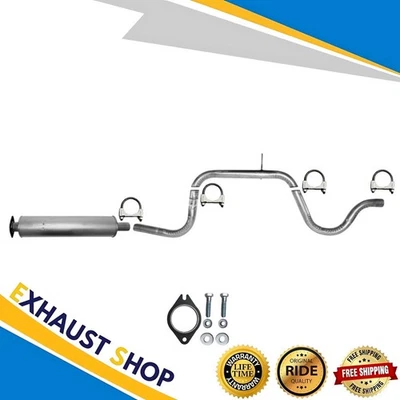 Front Resonator+Rear Pipe For 2006-2011 Chevy Impala & 2006-2007 MonteCarlo 3.5L - Image 1 of 4