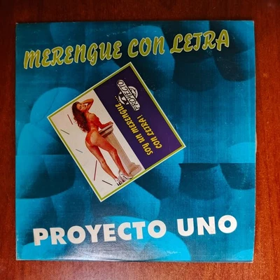 Soy Un Merengue Con Letra - Proyecto Uno [1995] Vinyl LP Hip Hop Merengue Evesol - Image 1 of 4