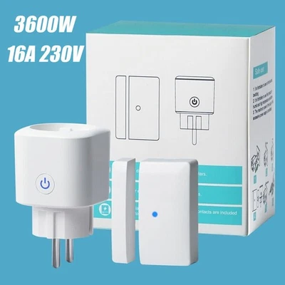 Fensterkontaktschalter Für Dunstabzugshaube Funk Abluftsteuerung Ofen Kamin % - Bild 1 von 4