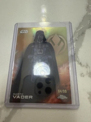 Topps Star Wars Chrome 2025 Darth Vader /99 - Image 1 of 2
