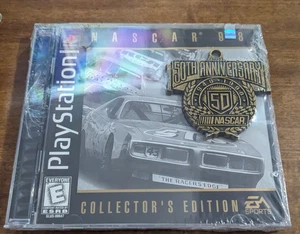 *NEW* NASCAR 98: Collector's Edition (Playstation 1, PS1) W/ 50th Anniv. Medal - Picture 1 of 3