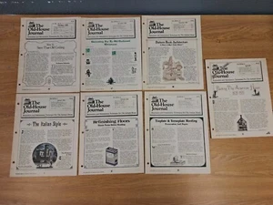 Vtg The Old House Journal 1980-81 Lot of 7 Issues OHJ Magazine Improvement. - Imagen 1 de 8