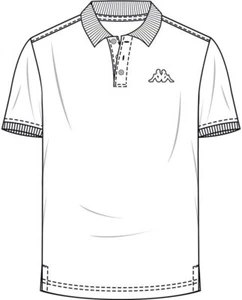 Kappa Poloshirt für Herren 303173 - Picture 1 of 12