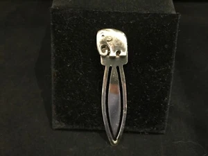 SEGNALIBRO IN ARGENTO CON ELEFANTINO -GIOIELLERIA OTTAVIANI-ROMA - Imagen 1 de 2