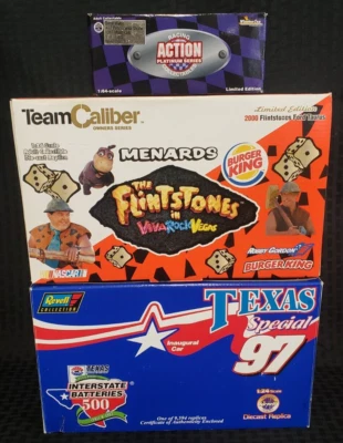 445222 - (3) NASCAR Diecast Vehicles Action Platinum Series Revell Team Caliber Foto 1 de 4