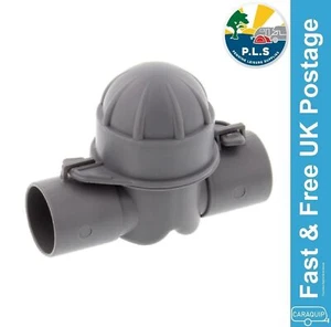 Caravan 28mm Push Fit Waste Water Pipe Smell Trap Connector Motorhome Campervan - Picture 1 of 1