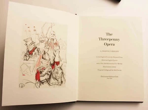 The Three Penny Opera, Illustrated By Listed American Artist Jack Levine - Picture 1 of 6