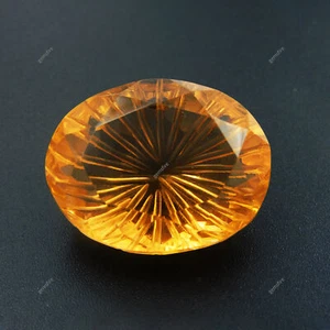 55.60 Ct CERTIFIED Loose Gemstone Natural Peach Quartz Oval Cut For Pendent - Picture 1 of 13