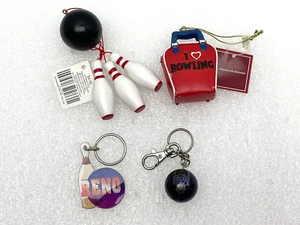 LOTE DE LLAVEROS Y ADORNOS BOLICHE RENO NEVADA BOLICHE BOLA Y ALFILERES - Imagen 1 de 5