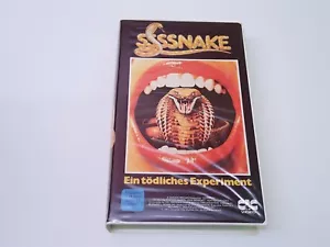 SSSSnake Ein tödliches Experiment 1973 VHS German PAL CIC Video Sssssss Kobra - Bild 1 von 6