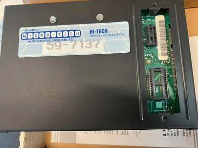 ecu ecm engine control module Micro-Tech 59-7137 1986 GM Chevy/Pont 4.3L - Image 1 of 2