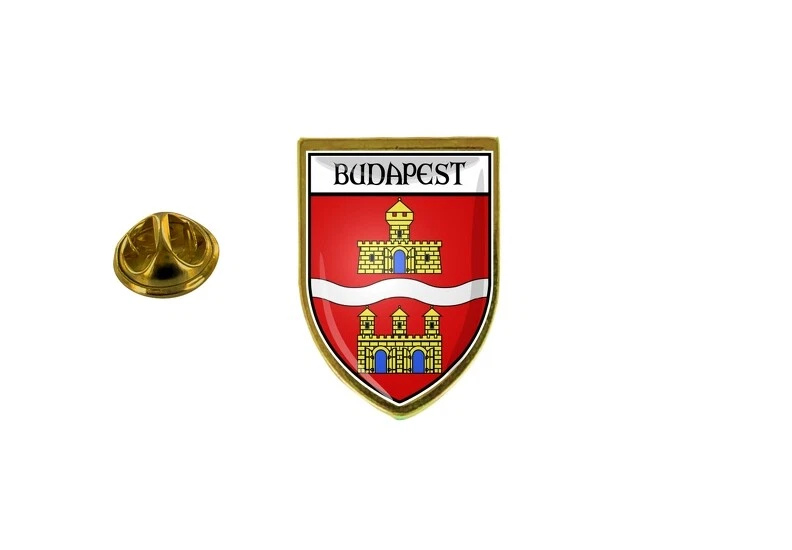pins pin badge pin's souvenir ville drapeau pays blason ecusson budapest hongrie