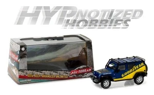 GREENLIGHT 1:43 2016 JEEP WRANGLER UNLIMITED GOODYEAR BLUE 86080 - Picture 1 of 1