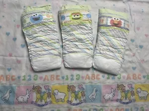 Vintage Pampers Cruisers Size 7 Diapers - ABDL 3 Pack Discreet Ship- *Very Rare* - Picture 1 of 4