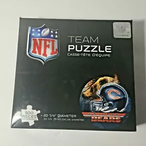 NFL Chicago Bears Rundpuzzle Puzzle Football 500 Teile Stck. 20 1/4 Zoll - Bild 1 von 3