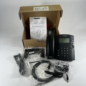 Polycom VVX 301 Wired Handset 6 Line IP Phone - Black - Picture 1 of 15