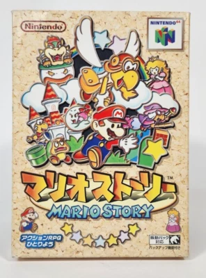 Complete Mario Story (Paper M) Nintendo 64 Japanese N64 from JP - Image 1 of 4