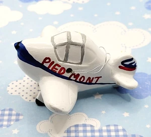 Mini avión Piamonte avión avión avión hecho a mano adorno de cerámica Duncan 1976 - Imagen 1 de 24