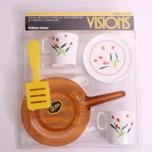 Chilton Globe Make Believe Corelle Dinnerware & Visions Cookware USA - NEW - Picture 1 of 6