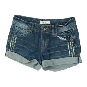 Pantalones cortos de mezclilla Diesel para mujer | Pantalones de jean informales azules vintage pantalones de verano - Imagen 1 de 4