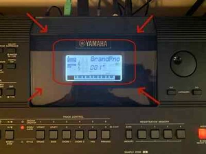 Repuesto de reparación de pantalla LCD para Yamaha PSR-E463 PSR E463 LCD - Imagen 1 de 5