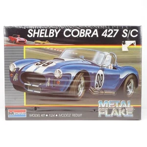 Shelby Cobra 427 S/C Metal Flake Vintage 1988 Monogram 1/24 Model Kit - Sealed - Picture 1 of 5