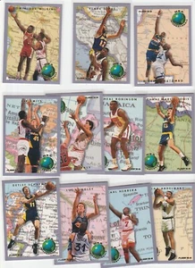 LOTE INSERTOS AÑOS 90 (11/12) 1993-94 FLEER NBA INTERNACIONAL INSERTO ÚNICO MUTOMBO - Imagen 1 de 2
