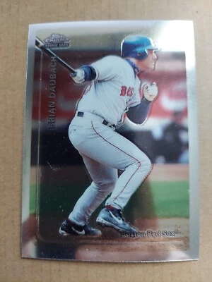 1999 Topps Chrome Traded Baseball Card #T105 Brian Daubach RC - Image 1 of 2