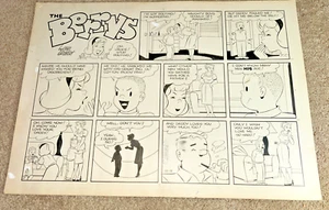 16. Oktober 1960 Original THE BERRYS Sunday Comic Strip Cartoon Carl Grubert - Bild 1 von 8