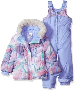 Nuevo con etiquetas Traje de nieve ZeroXposur para niñas pequeñas 2 piezas púrpura 2T - Imagen 1 de 9