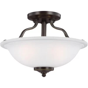 Sea Gull Emmons 2 Light 13 inch Chandelier, Heirloom Bronze, 7739002-782 - Picture 1 of 1