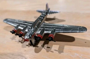 Metallic Chrome Die Cast Propeller Plane - Picture 1 of 5