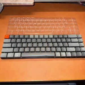 Keychron K7H2 Wireless Mechanical Keyboard - Blue Switches - Used (Mac Keycaps) - Picture 1 of 4