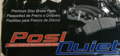 Pastillas de freno de disco traseras de cerámica silenciosas Posi para Honda Pilot 09-11 Centric 105.12810 Foto 1 de 4
