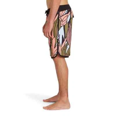 Volcom Mod Lido Scallop 20" Boardshort - Old Mill - Image 1 of 3