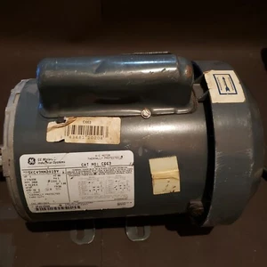 GE 5KC49NN2419Y Electric Motor 115v 3450 RPM with Switch and Cable TESTED C663 - Picture 1 of 9
