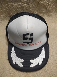 Vintage Nissin Operation Sub Alert Snapback Trucker Hat - Picture 1 of 8