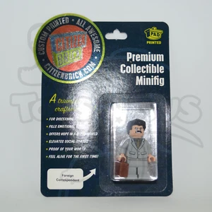 CITIZEN BRICK Foreign Correspondent Custom Pad Printed Minifigures BORAT - Picture 1 of 2
