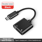 2 In 1 USB Type-C To 3.5mm Socket Adapter Type C Charge Adaptor Type C To 3. SN?