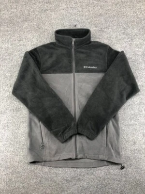 Columbia Zip Up Sweatshirt Black Gray  Size Small  Long Sleeve - Image 1 of 4
