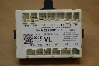 Mercedes Benz S550 2014 W222 módulo de control de ventana de puerta delantera del lado del conductor Foto 1 de 4