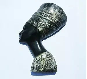 Vintage Plaster African Women Head Figure Old Antique Wall Decor Gypsum Hanging - Picture 1 of 4