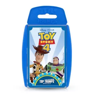 Toy Story 4 Top Trumps Tarjeta Juego Viaje Buzz Lightyear Woody Para 2+ Players - Imagen 1 de 4