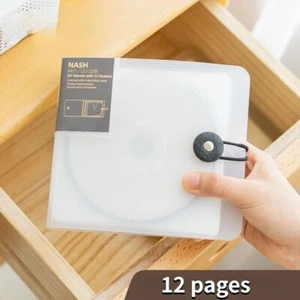 1x Disc CD Bag Storage Box Holder CD Case DVD Organizer DVD Case Album Box Cases - Picture 1 of 15