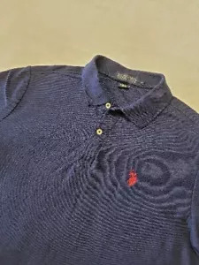 U.S. Polo Assn. Men’s Performance Pique Polo, Size Medium Classic Navy Color - Picture 1 of 11