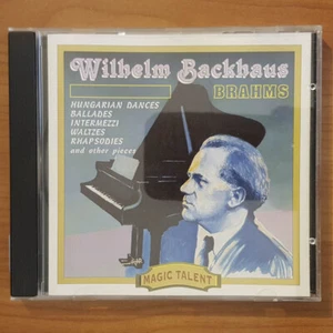 WILHELM BACKHAUS Brahms  EX/VG+(CD) - Bild 1 von 4