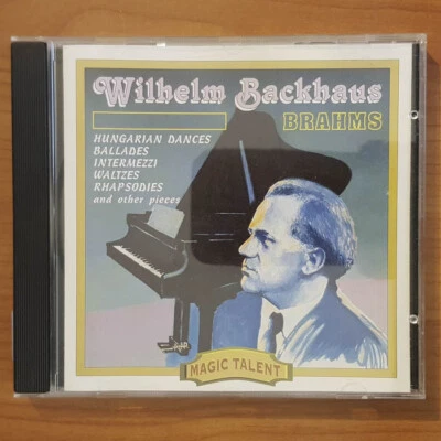 WILHELM BACKHAUS Brahms  EX/VG+(CD) - Bild 1 von 4
