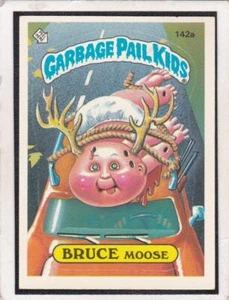 1986 Topps Garbage Pail Kids #142a Bruce Moose - Picture 1 of 1
